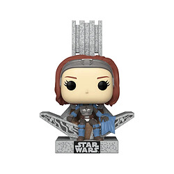 Funko Star Wars : The Mandalorian - Figurine POP! Deluxe Bo Katan w/Throne 9 cm