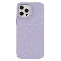 Ozzzo eco coque coque pour iphone 12 pro max coque en silicone coque de telephone violet