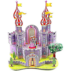 Universal 3d papier puzzle château bricolage jouet éducatif