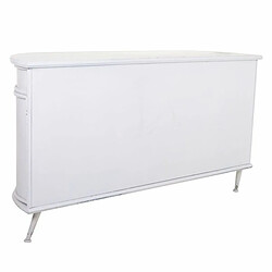 Buffet Alexandra House Living Blanc Fer 40 x 80 x 150 cm pas cher