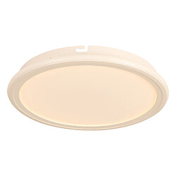 Stoex Plafonnier Moderne De 30CM Lampe De Plafond Led D'Intérieur 3000K Luminaire Plafonnier Rond Blanc Pour Chambre À Coucher, Salle De Bain, Salon