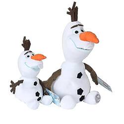 Universal Bonhomme de neige fourré en peluche, Poupée animaux mous (30 cm)