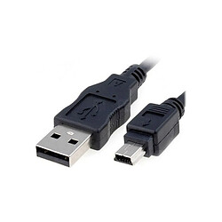 ? Câble USB 2.0 Type A/M vers Mini USB/M 5 broches - 1,8 M · Noir