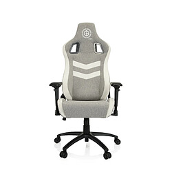 Chaise de gaming / Chaise de bureau GAMEBREAKER SX 05 Tissu / Similicuir gris / blanc hjh OFFICE