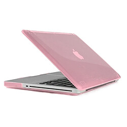 Wewoo Housse Étui rose pour MacBook Pro 15.4 pouces 4 en 1 Crystal Hard Shell boîtier de protection en plastique avec protecteur d'écran et clavier de bouchons anti-poussière