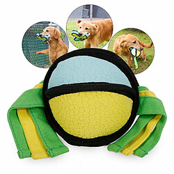 Justgreenbox Vocal Molars Training Ball Pet Voice Ball Pet Latex Frisbee Chien Peluche Frisbee, Ball pas cher