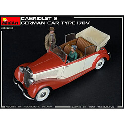 Mini Art Maquette Voiture Maquette Camion Cabriolet B German Car Type 170v