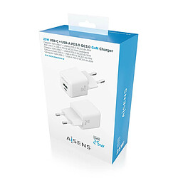 Chargeur mural Aisens ASCH-25W2P014-W Blanc 25 W (1 Unité) pas cher