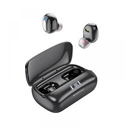 Acheter General Écouteurs sans fil Bluetooth Casque de charge rapide Casque intra-auriculaire Ipx Étanche Son de qualité supérieure Basses profondes Écouteurs résistants à la sueur pour le sport/le travail(noir)