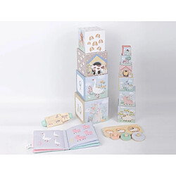 EliNeli Coffret de jouets Montessori Ferme