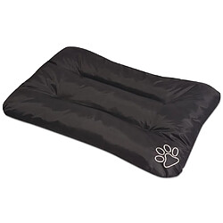 vidaXL Matelas pour chiens Taille XXL Noir