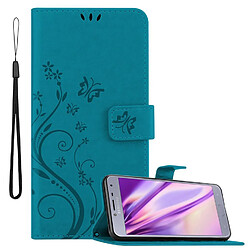 Cadorabo Coque Samsung Galaxy J4 2018 Etui en Bleu