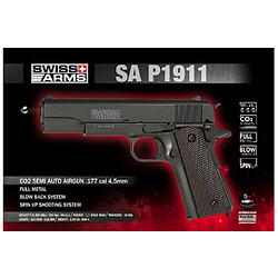 Swiss Arms Colt P1911 MATCH Co2 4,5mm 1.7J