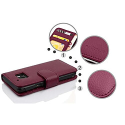 Cadorabo Coque HTC ONE M10 Etui en Violet