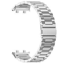 PHONECARE Bracelet en Acier Inoxydable Taille Ajustable Avec Fermoir par Clic + Outil pour Oppo Watch 2 46mm Wi-Fi - Gris