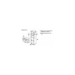 Micro-ondes gril encastrable 36l 1900w inox - C24GR3XN1 - NEFF pas cher