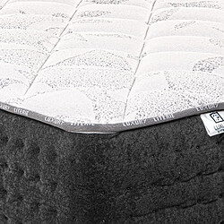 Avis LUXURY LITERIE Matelas Sérénité (27 cm), ressorts ensachés, mousse haute densité, soutien très ferme, indépendance de couchage, double face, 90x190cm