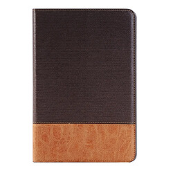 Wewoo Smart Cover marron pour iPad Pro 12,9 pouces Cross & peau de mouton Texture horizontale Flip étui en cuir avec Holder & Card Slots & Wallet