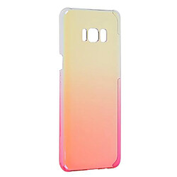 Case It Coque dure avec Dégradé Métallique pour Samsung Galaxy S8 Edge Orange