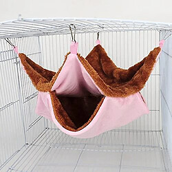 Acheter Pendre chaud Pet Bunked Hamac, Hamac petit animal pour oiseaux Perroquet Écureuil Furet, Cachette de lit suspendue pour Rat Sugar Cochon d'Inde