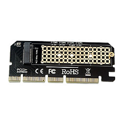 1 Pièce M.2 NVME SSD NGFF Vers PCIE 3.0 X 16 Adaptateur Carte D'interface M-Clé