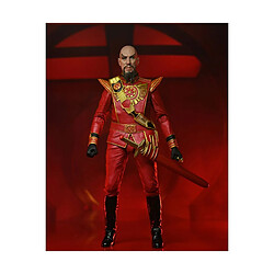 NECA Flash Gordon (1980) - Figurine Ultimate Ming (Red Military Outfit) 18 cm