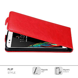 Avis Cadorabo Coque LG K10 2016 Etui en Rouge