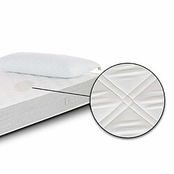 Acheter TIME 2 DREAM Carré et demi matelas 120x190 oreiller orthopédique à mémoire de forme Top Soft M