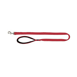 Laisse en nylon rouge Premium Trixie Taille XS Largeur 10 mm Longueur 1,20 m