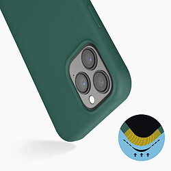 Avis Avizar Coque iPhone 13 Pro Max Silicone Semi-rigide Finition Soft-touch vert éméraude