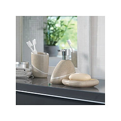 SPIRELLA Gobelet salle de bain Etna - 12,5x9,5x7cm - Beige clair