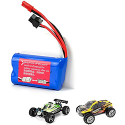 Acheter 2pcs Batterie Lipo Rechargeable (6.4V 750mAh) pour Voiture pour A959-A A969-A A979-A K929-A RC Truck