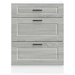 Avis vidaXL Armoire de cuisine Porto sonoma gris bois d'ingénierie