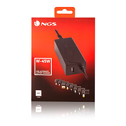 NGS AUTOMATIC CHARGER W-45WCHARGEUR D'ORDINATEUR PORTABLE 45 W - 8 connecteurs fournis pas cher