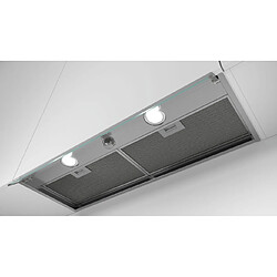 Hotte décorative 90cm 70db 620m3/h inox - dbb96af50 - BOSCH pas cher