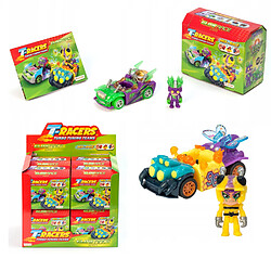 Avis Traces Véhicule pliable avec figurine T-Racers Glow Race series 4 mix