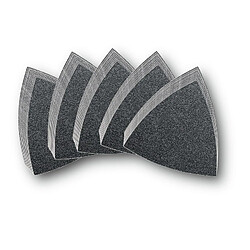 Fein Jeu de 10 triangles abrasifs non perforés Grain 60 à 240