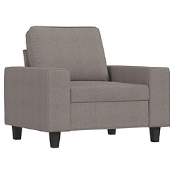 Avis Maison Chic Ensemble de canapés 3 pcs, Canapé droit Sofa pour Salon taupe tissu -GKD150178