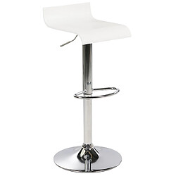 Acheter Beliani Tabouret rotatif Set de 2 Blanc VALENCIA