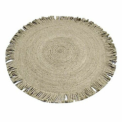 Tapis DKD Home Decor Naturel Jute (200 x 200 x 1,5 cm)