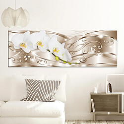 Artgeist Tableau - Flowering (1 Part) Narrow Beige [120x40]