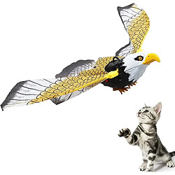 Jouets Électriques Pour Oiseaux Pour Chats, Jouets Interactifs Pour Chatons Pour Chats À Jouer Seuls Et À Faire De L'Exercice, Jouets Sonores En Forme D'aigle Volant/perroquet