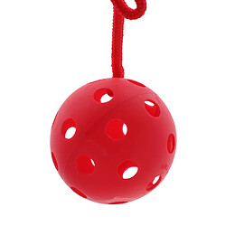 Avis sauter balle exercice de plein air fitness jouet cheville anneau swing ball pour les enfants rouge