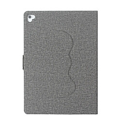 Avis Wewoo Smart Cover gris pour iPad Air / Air 2 / Pro 9.7 / Nouvel 9.7 2017 Tissu Texture Horizontal Housse en cuir avec support et fonction de veille / réveil