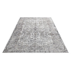 Avis Vidal Tapis de laine 259x165 gris Ultra Vintage