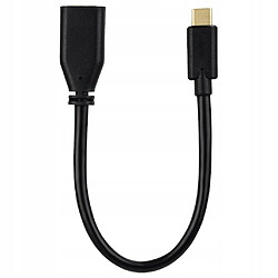 GUPBOO Adaptateur USB-C M/USB 3.1 AF OTG Or 0.15m HAMA,JL2391