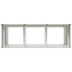 Acheter vidaXL Jardinière 120x40x80 cm acier inoxydable