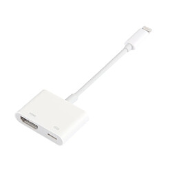 Avis Wewoo Pour iPhone X et 8 7, 8 Plus 7 plus, 6 6s, 6 Plus 6s plus Adaptateur de câble numérique de HDMI de Lightning à AV HDMI / HDTV,