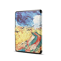 Avis Wewoo Van Gogh peinture à l'huile impression horizontale Flip en cuir PU étui de protection pour Amazon Kindle Paperwhite 1 & 2 & 3 avec sommeil / réveil