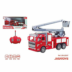 BigBuy Fun Camion de Pompiers Télécommandé 1:28 23 cm